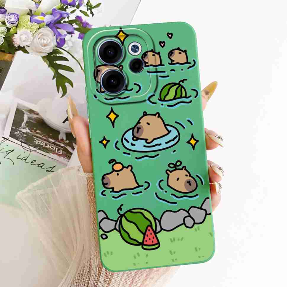 

Чехол для Oppo Reno15 F 5G CPH2801 Силиконовая задняя крышка для Oppo Reno 15 F Reno15 F 5G 6.57 Мультяшные милые принты Чехлы Fundas Oppo Reno15 F 5G