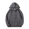 Felpa con cappuccio casual gotica Harajuku Y2K Streetwear High Street Felpa con cappuccio da uomo Retro Zip Up Manica lunga Giacca larga Cappotti