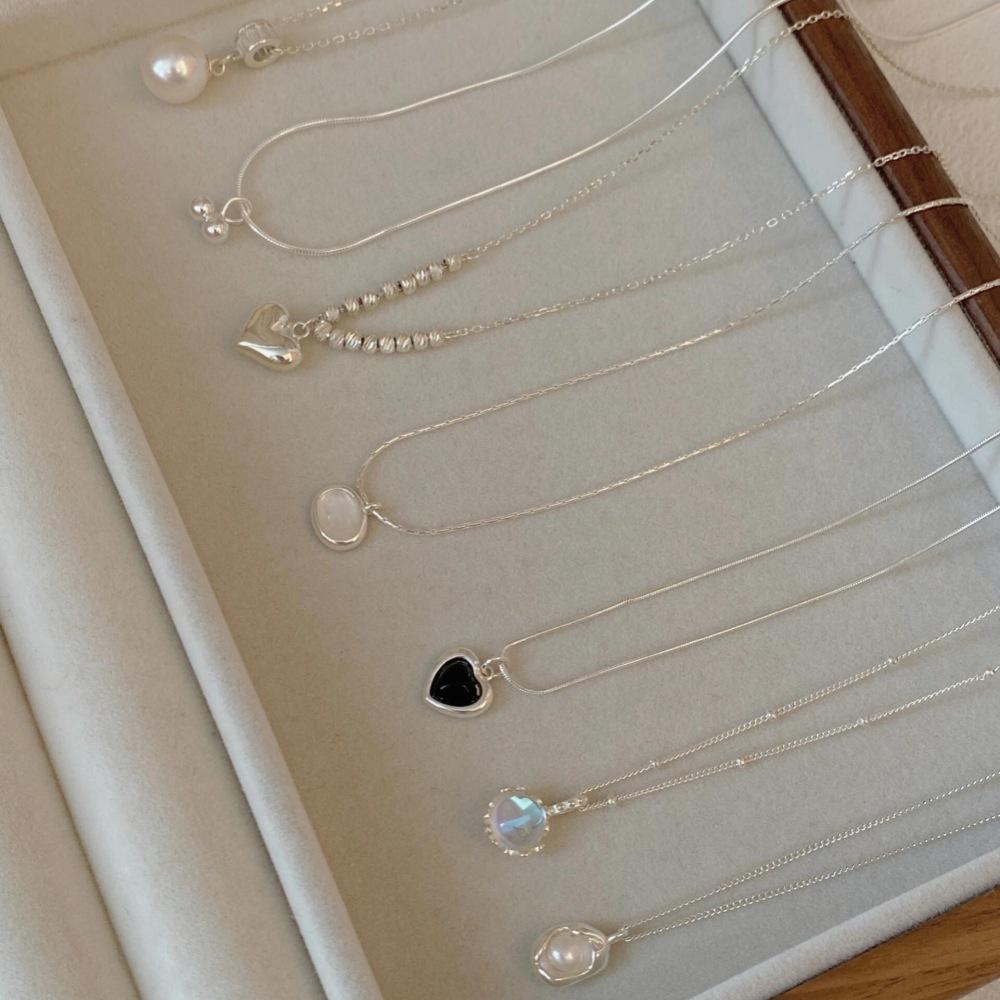 Pearl Butterfly Necklace Female Design Sense High Sense Does Not Fade Accessories Collarbone Chain Tide