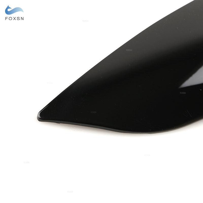 For VW Golf 5 MK5 GTI 2005 2006 2007 2008 Gloss Black ABS Car Headlights Modified Light Eyebrow Front Light Eyelids Trim Strips