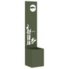 Garden Privacy Screen Canvas Olive Green 32 X 150 Cm