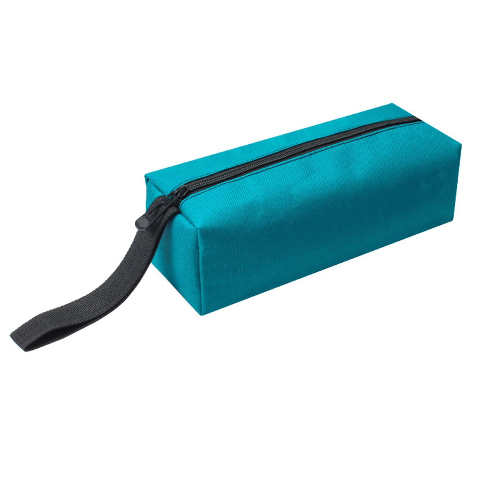 

Oxford Cloth Tool Organizer Bag Large Capacity Multi-functional Waterproof Storage Pouch for Hardware Tools Home Car Gadgets синий
