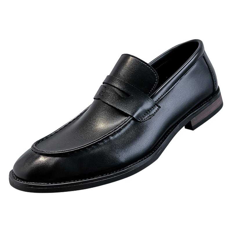 

Модные удобные мужские лоферы на мягкой подошве, слипоны, универсальная повседневная деловая обувь для вождения, мужские формальные кожаные туфли, мокасины 38