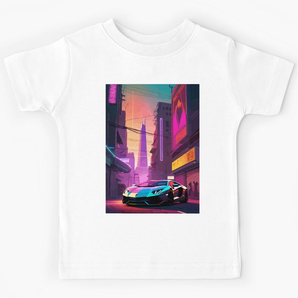 Retro style Hyper Car Kids T-Shirt 110