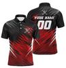 Trend 3D Golf Print Men's Fashion Name Team Name Short-sleeved Polo Shirt Casual Sports Polo Shirt