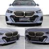 Real Carbon Fiber Car Front Bumper Lip Spoiler Trim For BMW 5 Series G60 2024 Sport Version Accessories