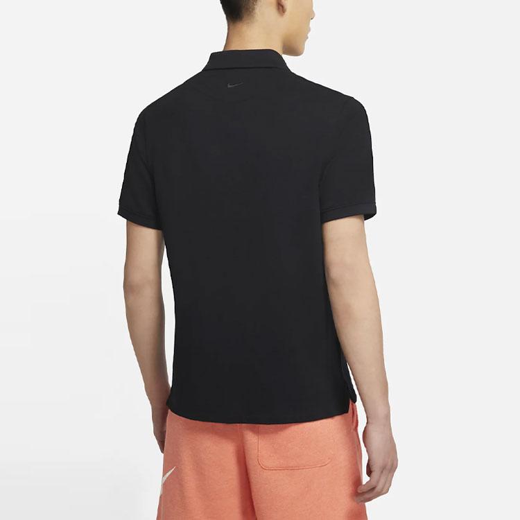 Nike Training Sports Casual Short Sleeve Polo Shirt Men Tops Black DB3264-010