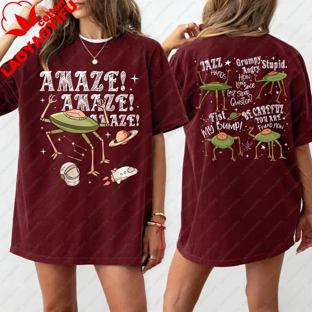 Amaze Amaze Jazz Hands Tshirt Rocky Amaze Project Hail Mary Shirt Hail Mary Book Shirts Sci Fi Book Lover Gift Tshirt Unisex Unisex