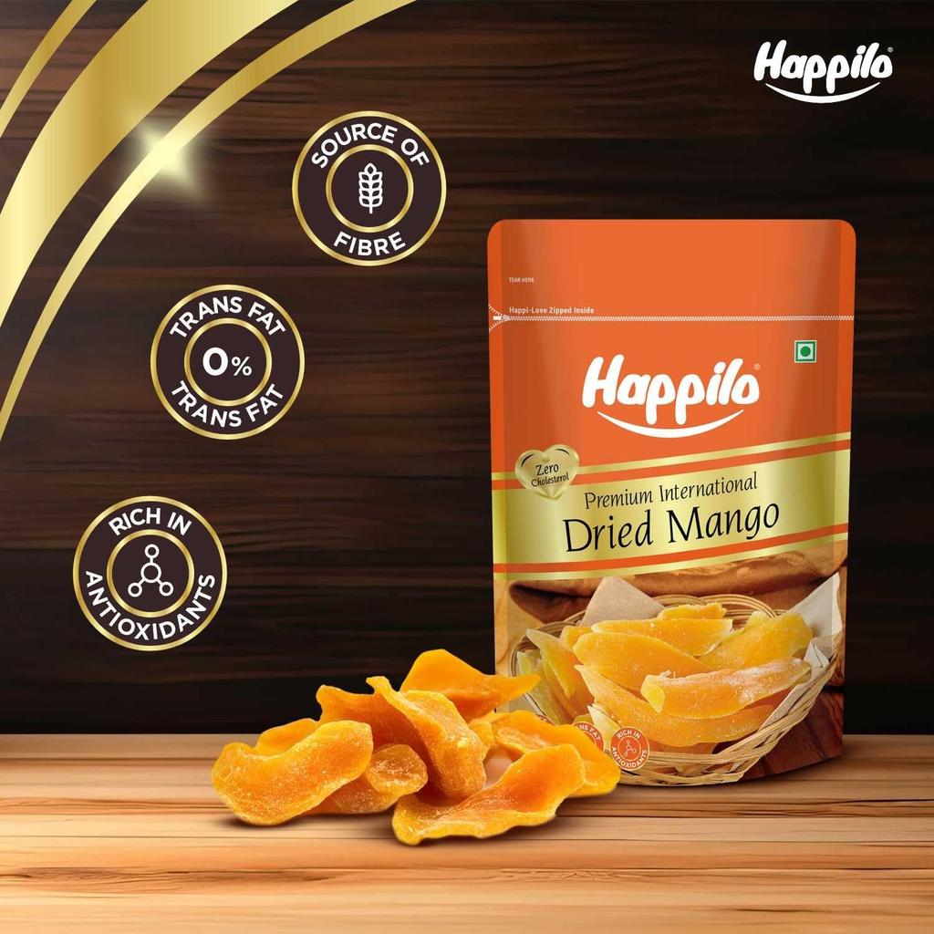 Dried Mango (200 G), Premium International Dried Mango, Happilo