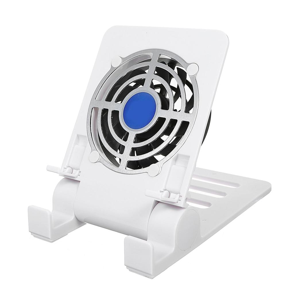 Foldable Mobile Phone Tablet Cooling Stand Multi gear Adjustable Phone Stand with Cooling Fan Low Noise Wide