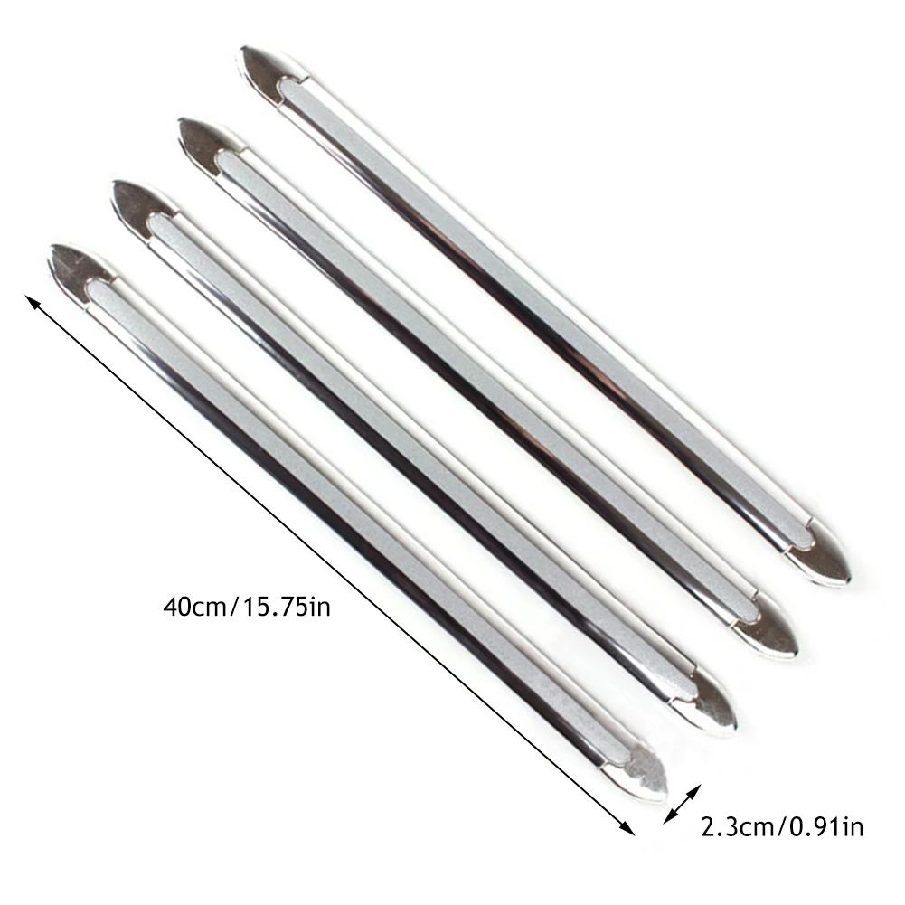 

4 шт., полоса для защиты от столкновений, защитная полоса для края автомобиля, защитная полоса для защиты от царапин, бампер, автомобильные аксессуары для стайлинга автомобилей