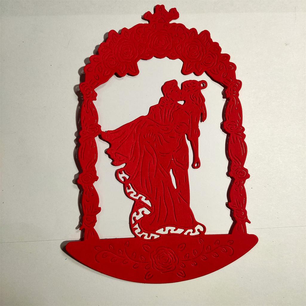 Dancing Girl Metal Cutting Dies Card Embossing DIY Album Photo Templates Molds