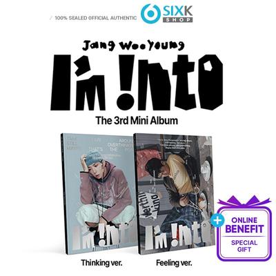 [Vorbestellung] JANG WOO YOUNG(14:00 Uhr) Das 3. Mini-Album [I'm into] (Denken/Fühlen ver.) (+Online-Vorteil)