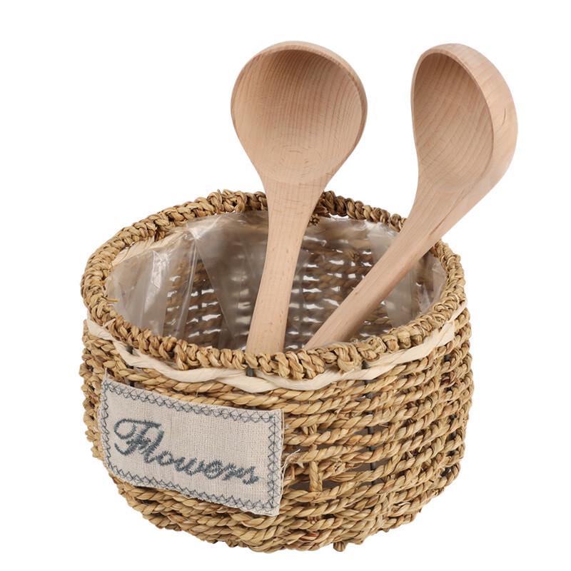 Diruian Beech Wood Large Curved Soup Spoon