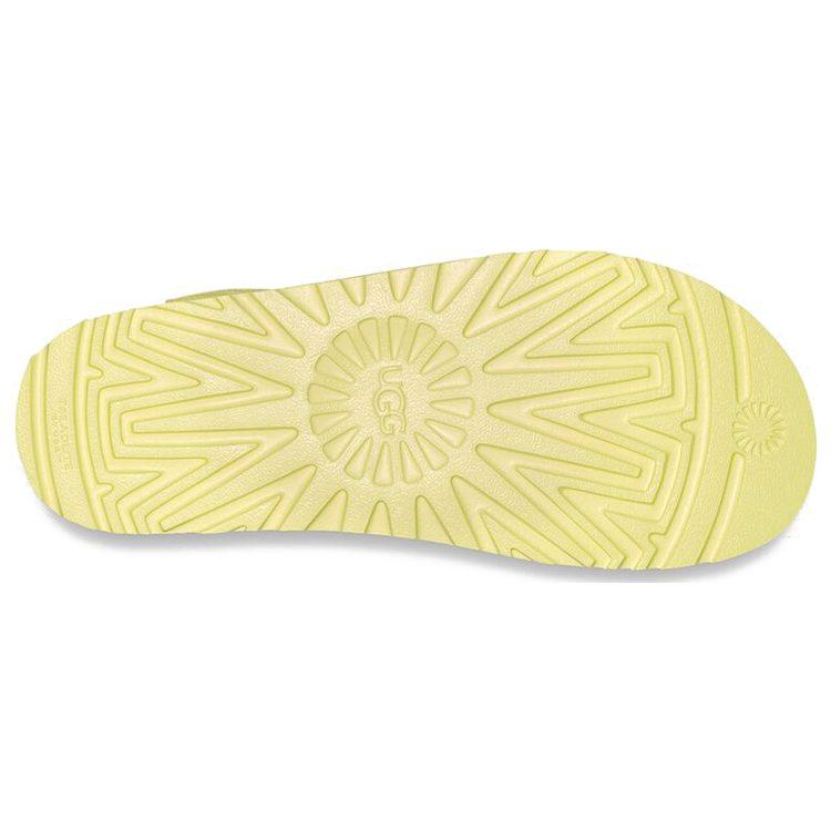 UGG Goldenstar Suede Stylish Sandal Women's Lemon 1117954-LELI
