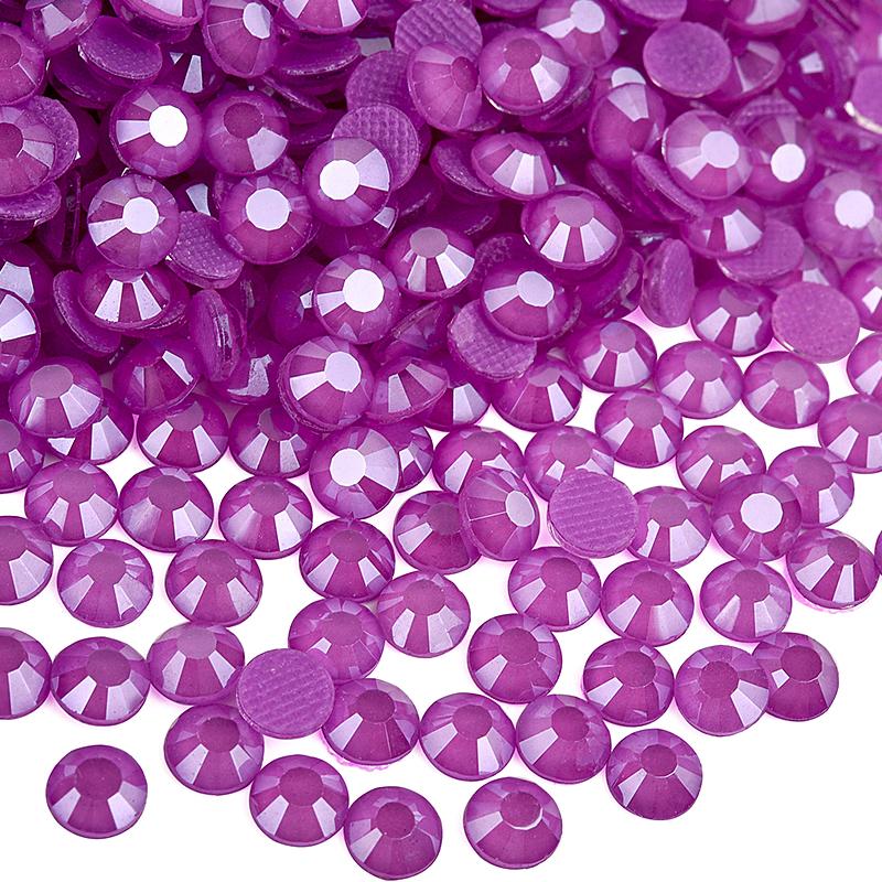 Blinginbox Glass Hot Fix Rhinestones SS6-SS30 Crystal Mocha for DIY Crafts Fashion Design