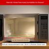 New Microwave Oven Glass Turntable Neutral Diameter 24.5/25.5/27/31.5cm Thick Tray Sub-Accessories