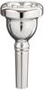Bach Trombone Mouthpiece 6 12A, Silver-Plated Finish (for Small Bore)