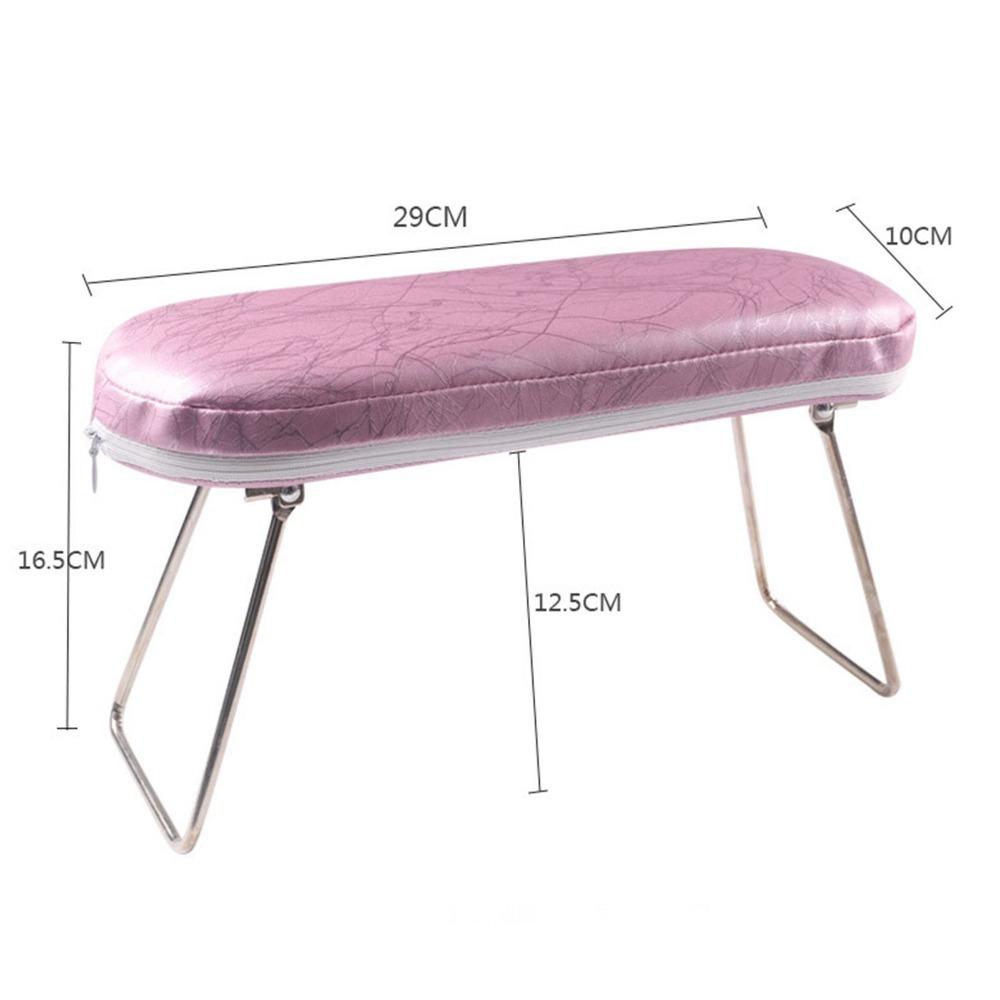 Non-Slip Cushion Manicure Pillow Foldable Holder Nail Art Accessories  For Nail Salon