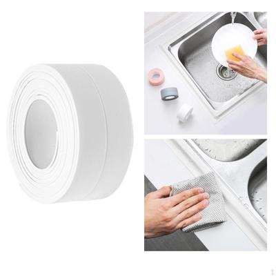 PVC Sealing Strip Tape Wall Sticker Bath Sealant for Corner Floor Toilet
