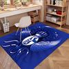 FC Schalke 04 Print Rug, Washable Floor Carpet, For Entryway Dorm Laundry Room Office Study, Home Decor Birthday Christmas Gift