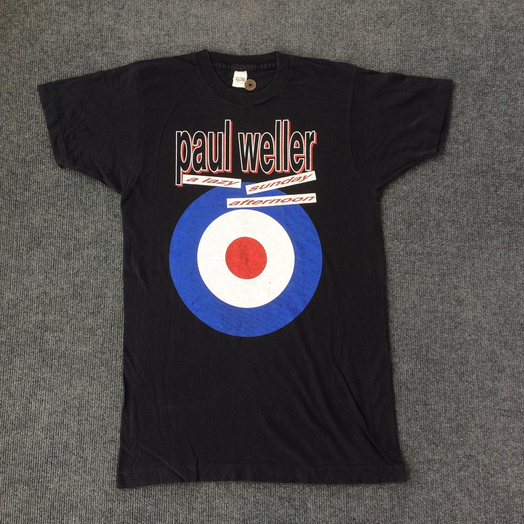 Vintage Paul Weller 90s Tour L Promo Original T Shirt