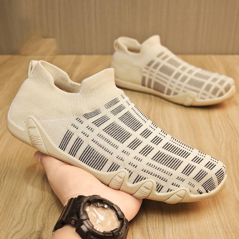 Men's Shoes High Quality Casual Shoes Men Slip-On Sneakers Man Shoes Running Shoes Breathable Tenis Shoes Summer