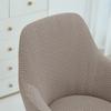 High Arm Chair Cover Elastic Dining Chair Covers Jacquard Office Seat Case Hotel Party Wedding Chairs Decor Furniture Protector