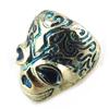 Golden Turquoise 'Skull' Ring