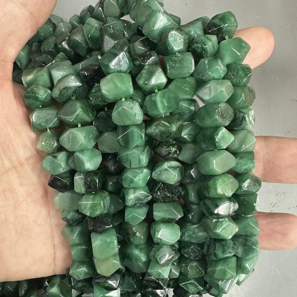 Contas Espaçadoras de Cristal Irregular Lápis Lazúli e Ametista para DIY