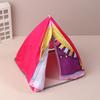1/12 Dollhouse Simulation Camping Tent Model Doll Home Outdoor Scene Decoration Dolls House Accessories Kid Pretend Play Toys