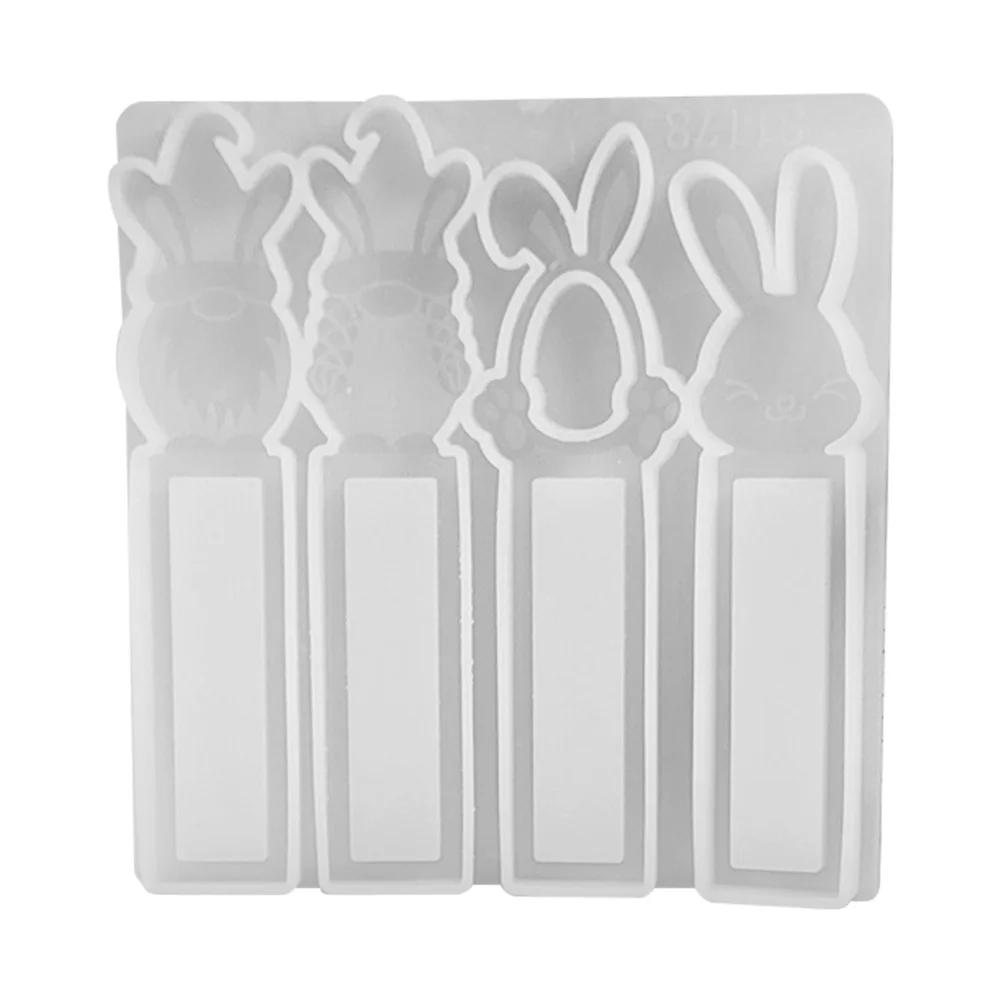 Silicone Festival Ornament Mold DIY Resin Making Mold 3D Casting Mould Art Candle Mold for Easter Party Decor
