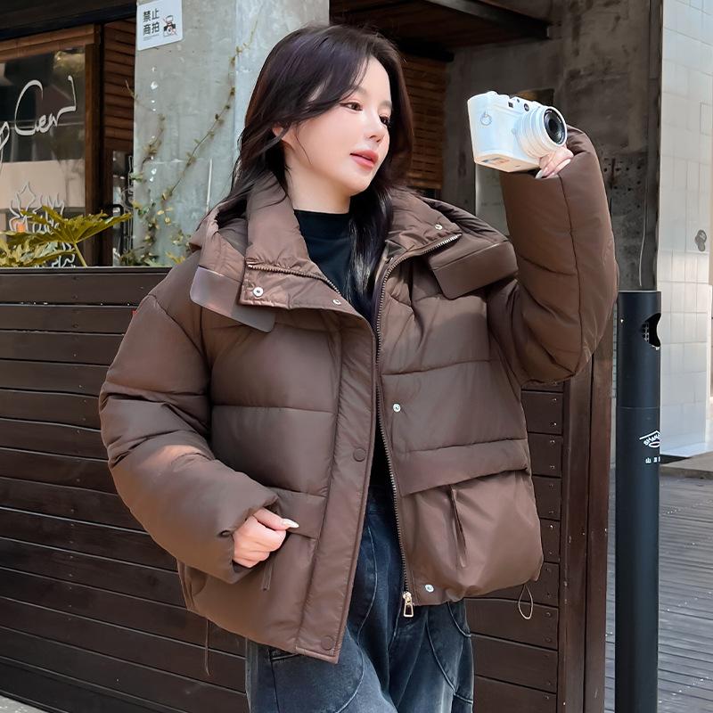 Women's New Short Down Cotton Coat, Winter Thickened High-end Western-style Cotton Coat and Jacket