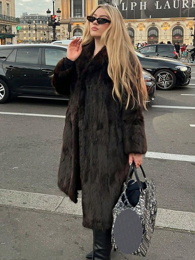 Women's Winter Lambswool Thick Cardigan Coat - New Fur Series