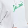 Puma Ess+ Script Lässig Bequem Buchstaben Pullover Hoodie Langarm Sweatshirt Damen Sweatshirt Weiß 679348-02