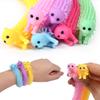 6 Pièces Jouets Fidget Vers à Tirer Licorne Drôle Ficelle Extensible Corde TPR Jouets Anti-Stress Ficelle Soulagement du Stress Jouet d'Évacuation Autisme