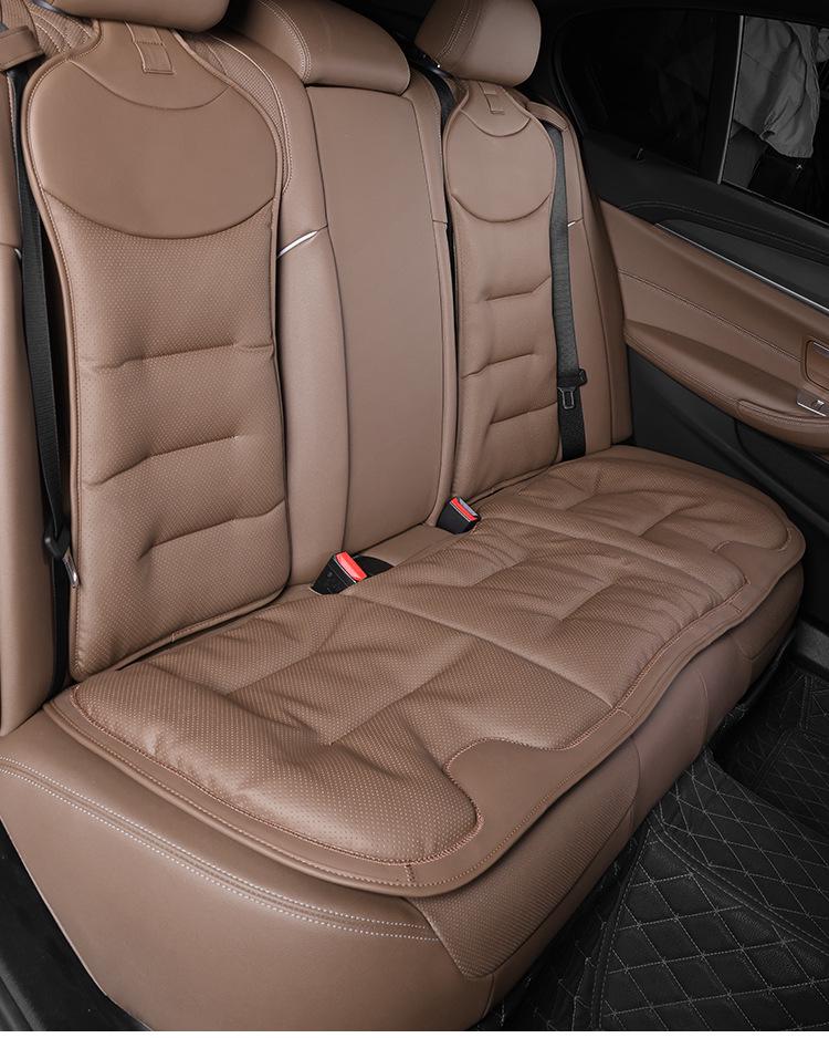 Xiaomi Ventilated All-Season Car Seat and Lumbar Support Cushions for Mercedes-Benz and BMW, with Integrated Rear Seat Trim.