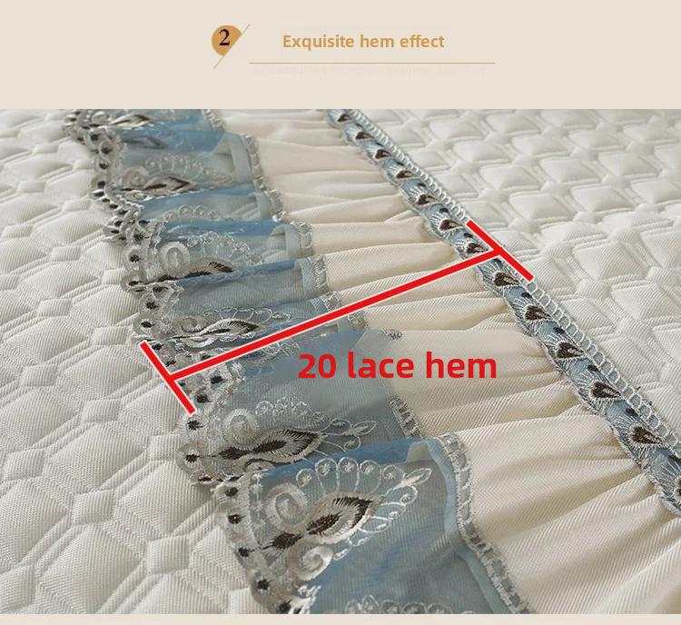 European-Style Four-Season Non-Slip Sofa Cushions - Fabric & Leather Covers