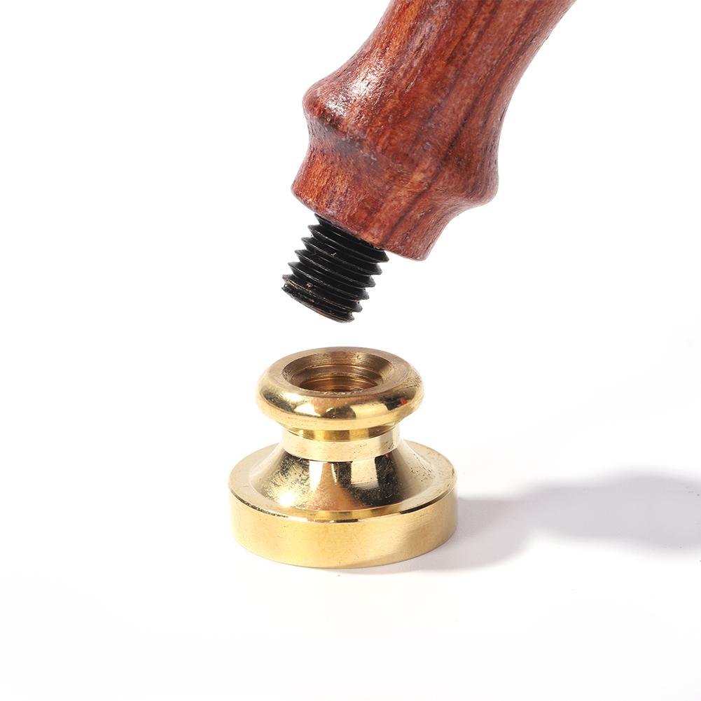 DIY Sealing Wax Stamp Sealing Scrapbooking Greeting Craft Wedding Decorative Metal Head Antique Stamp Gifts