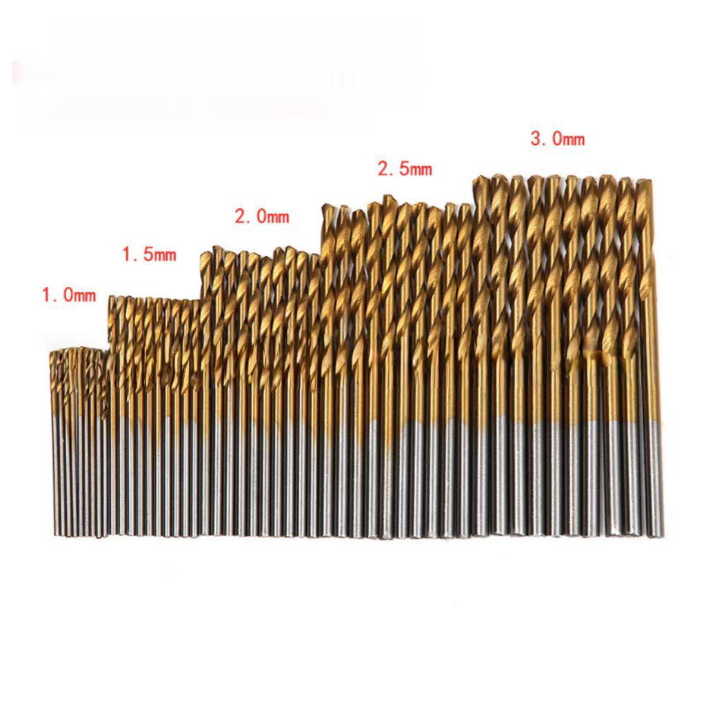 High-Speed Steel Wear-Resistant Twist Drill Bits and Hole Punch Set for Woodworking