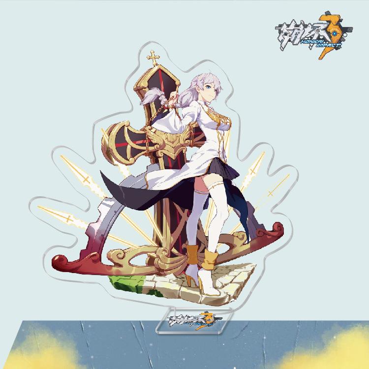Anime Game Peripheral Acrylic Stand Wholesale Collapse Three Stand Display