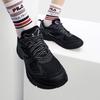 FILA Simple Versatile Low-Top Casual Shoes Men sneakers Black Shadow-Black Gray F12M432112FDB