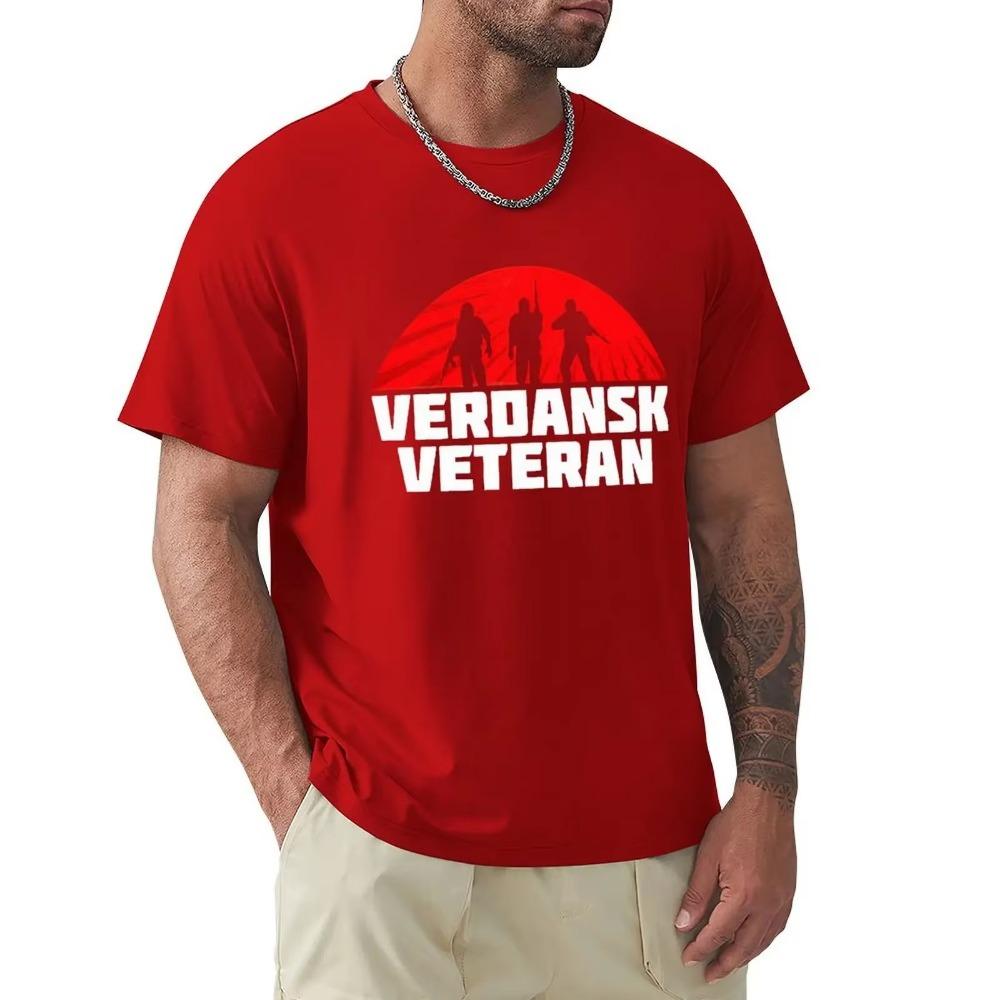 COD Warzone Game Verdansk Veteran T Shirts Cartoon Graphic TShirts Cool Short Sleeve Clothing Streetwear T-Shirts Tee Tops
