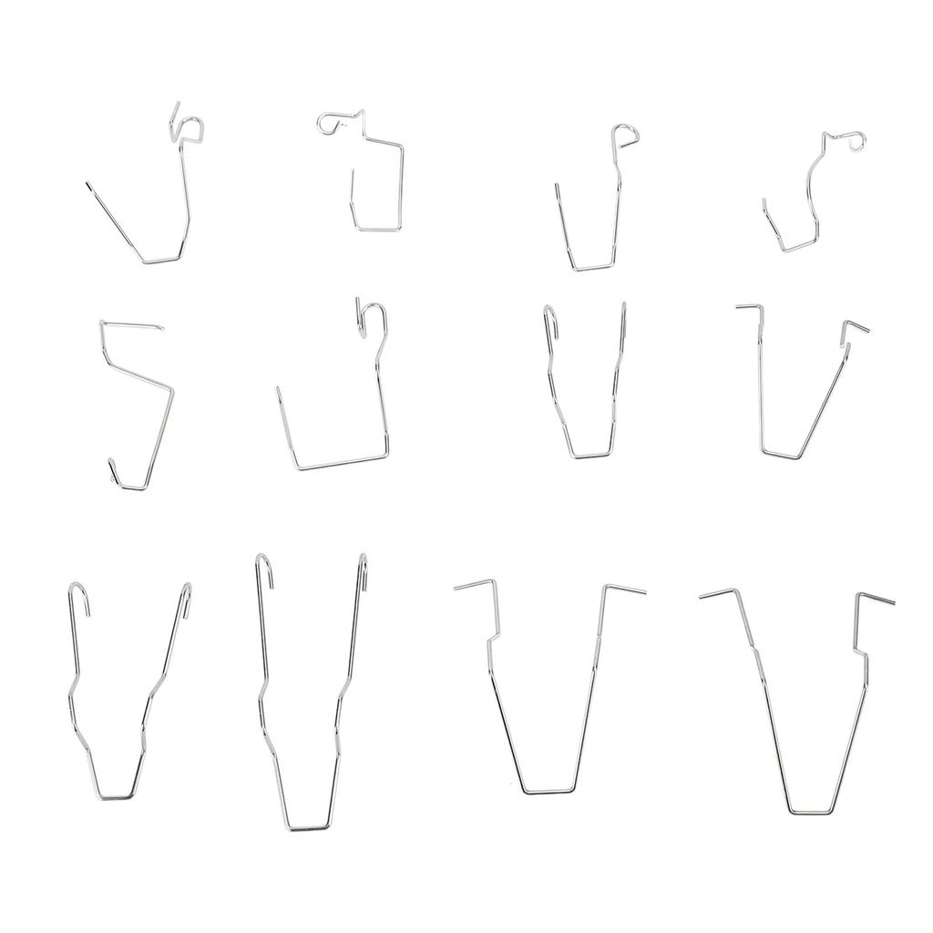 12 STK Festeklemmer for frontlykter Holder for festeklemme for frontlyspærer Universalklemme for frontlykter til bil H1 H3