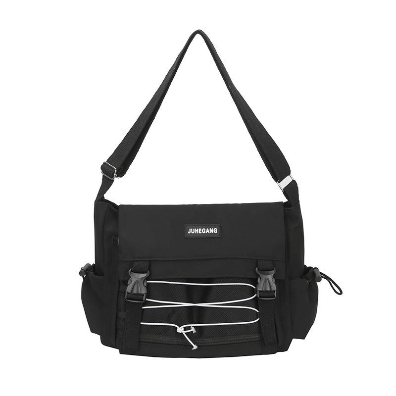 Harajuku Street Large Capacity Messenger Bag Ulzzng Neutral Dark Tide Function Bag