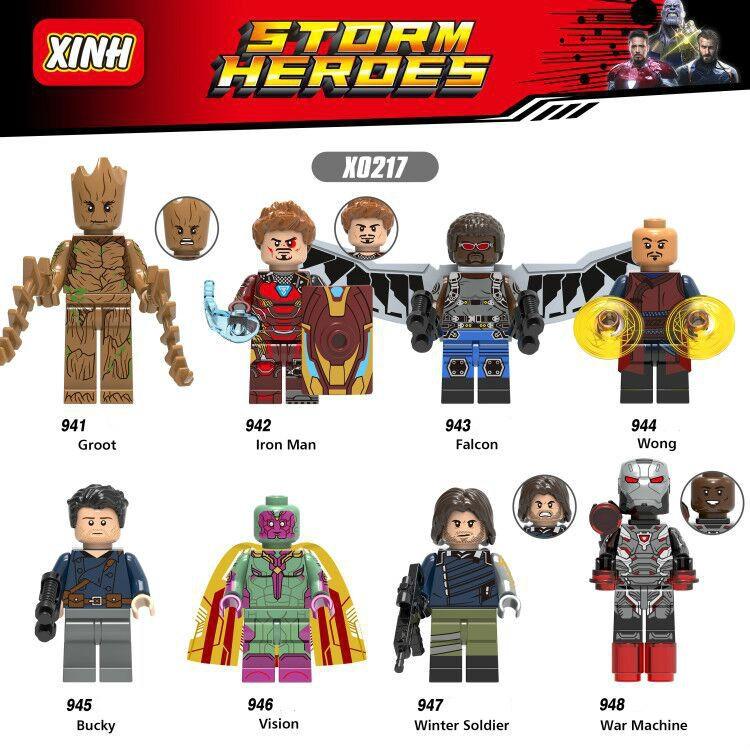 Superhero Avengers Minifigures Wong Building Blocks Kids Toys X0217