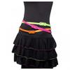 Womens/Ladies 80s Neon Belt (Pack of 3)