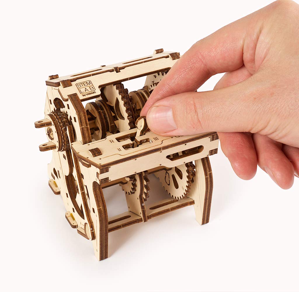 UGears Gearbox Assembly Wooden Toy