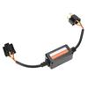 2pcs Car LED Headlight Decoder Radio Audio Anti Interference Error Canceler Filter