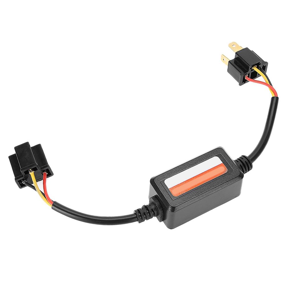 2pcs Car LED Headlight Decoder Radio Audio Anti Interference Error Canceler Filter